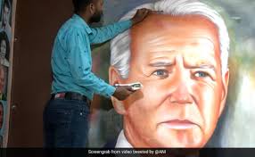 Watch: Amritsar-Based Artist Paints US President Joe Biden's Portrait Ahead  Of G20 Summit