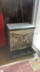 Ahsap Boyama Pirinc Dekupaj Firca Eskitme Dekorasyon Dekoratif Kutu Handmade Cekmeceli Kutu Kutular