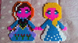 Ikea Pyssla Max 29 Beads Frozen Anna Elsa Baby Basteln Basteln Bugelperlen