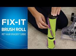Bissell Powerlifter Swivel Rewind Pet Brush Not Spinning What To Do If The Brush Roll Won T Rotate On Your Bissell Pet Hair Eraser Turbo Vacuum Youtube