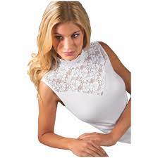 Sie sind auf der suche nach einem ärmellosen damen shirt oder top, das sie wunderbar unter einem blazer tragen können? Nina Von C Fine Cotton Blazershirt 3er Pack Siemers Online Shop