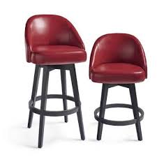 Isaac Swivel Bar Counter Stool Grandin Road In 2020 Counter Stools Red Bar Stools Stool