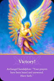 Using 88 cards blended together from the messages from your angels oracle card deck and the magical mermaids and dolphins oracle card deck, both authored by doreen virtue, your own angels, spirit guides and loved ones in heaven will. Archangel Sandalphon Victory Archangel Oracle