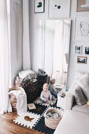 Create A Baby Play Area That Blends In With Your Living Room Meg Mcmillin