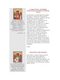 San miguel arcángel, defiéndenos en la lucha. Oracion A Arcangel San Miguel San Gabriel San Rafael Miguel Arcangel Arcangel