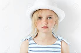 Check spelling or type a new query. Cute Preschool Girl With Green Eyes And Blonde Hair Wearing Striped Stock Photo Picture And Royalty Free Image Image 57650688