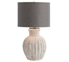 Anders Terra Cotta Table Lamp In 2020 Glass Floor Lamp Lamp Grey Table Lamps