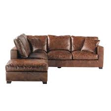 Genial Ecksofa Leder Braun Sofa Leder Braun Sofa Leder Ecksofa