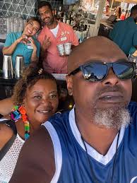 Day 3….Making new friends and great memories! Staff is wonderful….  Valentine, Feb & Laela….No shoes, No Shirt, No Problem because it's 5:00  somewhere!