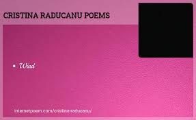 Teenage tennis star emma raducanu cut from 500/1 into 12/1. Cristina Raducanu Poems