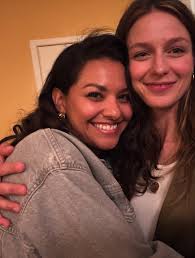 it was Melissa's bday, she had no idea they had gotten these cakes for her  & she and I couldn't stop laughing because someone had given her the  biggest knife we've ever