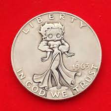 Hobo Nickel Betty Boop Coin Art Betty Boop Classic Coins