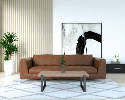 It features a spacious top and lower shelf in a lovely natural wood finish, highlighted by metal accents. 10 Best Coffee Table For Brown Leather Couch Roomdsign Com