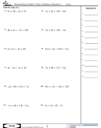 Balance each of the following equations following the procedure described in class. Balancing Equations Worksheets Free Distance Learning Worksheets And More Commoncoresheets
