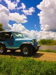 1976 Cj5 Jeep Blue Sky Pond Blue Jeep Jeep Cj5 Jeep Cars