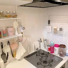 一人暮らしのキッチンインテリア コンパクトでもおしゃれにしつらえよう folk インテリア 一人暮らし おすすめ インテリア インテリア レイアウト