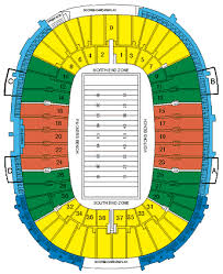 Landrys Tickets Seating Chart Lambeau Field Green Bay Wi