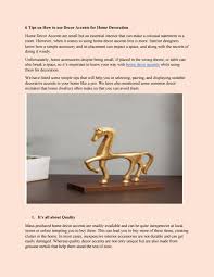 Check out our website today! 6 Tips On How To Use Decor Accents For Home Decoration By Deepali Patel Issuu