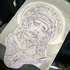 Check spelling or type a new query. Jesus Em Cima Junto Com O Ceu Half Sleeve Tattoos Drawings Jesus Tattoo Jesus Tattoo Design