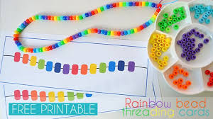 Littlest Pet Shop Jade Check Meowt T Shirt Rainbow Beads Preschool Fine Motor Math Patterns