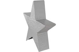 Weihnachtsstern Metall Silber Gehämmert 36 X 8 Cm Groß Deko Yategocom