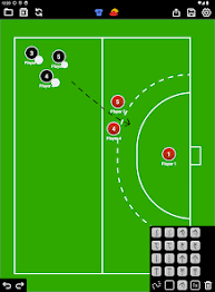 Taktikboard für Hockey