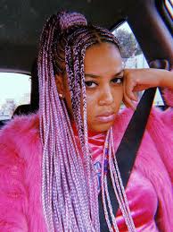 The rapper posted a new look that features neon orange bantu braids. What A Life On Twitter But The Rainbow Braids Got The Most Hype For Sure