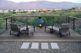 If your wooden deck meets this distance requirement then you can. Top 50 Best Deck Fire Pit Ideas Wood Safe Designs