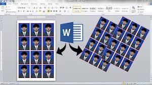 Saiz ukuran gambar passport dalam microsoft word soalan a. How To Make Passport Size Photo Microsoft Excel 2017 Youtube Cute766
