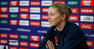 Knight, in her 100th match as england captain, was distraught to fall five runs short of a century after watching nat sciver and amy jones be dismissed in quick succession by a rejuvenated india. Heather Knight And Alyssa Healy Voice Concerns Over Problems In Women S Cricket Sportsmint Media