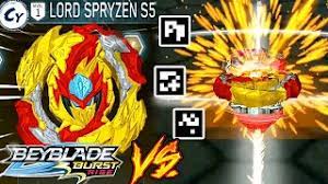 New Lord Spryzen S5 Gameplay All Spryzen Qr Codes Beyblade Burst Rise App Youtube F5 qr code + hypersphere beystadium: new lord spryzen s5 gameplay all spryzen qr codes beyblade burst rise app