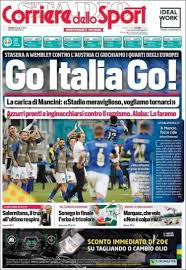 Leggi su corrieredellosport.it le ultime news sportive e di cronaca, segui i live, consulta i risultati, le statistiche, le foto ed i video di calcio, basket, f1, tennis e molto altro. Newspaper Corriere Dello Sport Italy Newspapers In Italy Saturday S Edition June 26 Of 2021 Kiosko Net