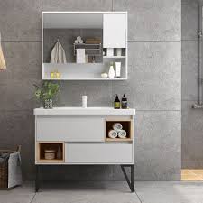 2019 New Design Bathroom Vanity With Ceramic Basin And Black Metal Leg Modern Bathroom Cabinets Washbasin Design Tv Room Design