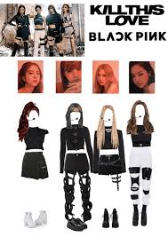 Blackpink Kill This Love Stage Outfit Outfit Shoplook Stage Outfits Kpop Outfits Kpop Fashion Outfits