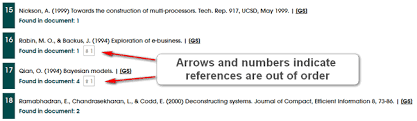 On your reference page, all of your citations should be listed alphabetically by the author's last name. Getting Your References In Order Apa Style