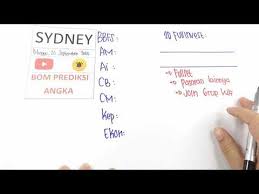 Bocoran Bom Prediksi Angka Sydney Sdyhariini 20 September 2020 Wajib Jp Paus Youtube