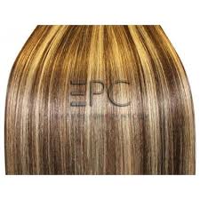 Frange A Clip Chocolat Meche Platine Brown Hair With Blonde Highlights Hair Hair Color