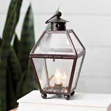 Bronze Metal Lantern Night Light 8 In Kirklands