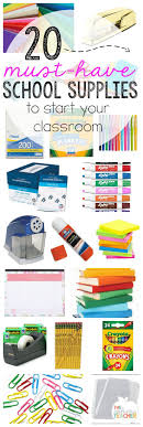 20 Must Have Supplies To Start Your Class Without Breaking The Bank Teacher Classroom Classroom Supplies New Teachers
