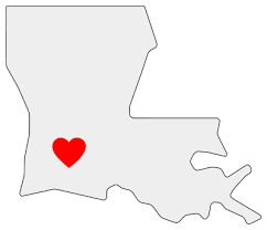 Louisiana Map Outline Printable State Shape Stencil Pattern Louisiana Map Map Outline Templates Printable Free
