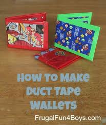 The first step is to make the body of the wallet (the money pouch). How To Make A Duct Tape Wallet Frugal Fun For Boys And Girls Tape Crafts Duct Tape Crafts Duck Tape Crafts