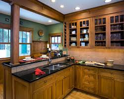 Royal Oak Arts Crafts Kitchen Quarter Sawn Oak Period Style Cabinetry From Plato Woodwork Craftsman Kitchen Kitchen Remodel Photos Bungalow Kitchen
