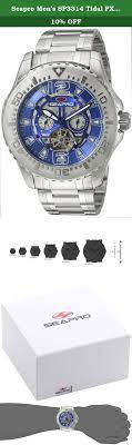 Seapro Men S Sp3314 Tidal Px1 Analog Display Automatic Self Wind Silver Watch Seapro Watches Offer A Unique Blend Innovation Design Engineering Design Design