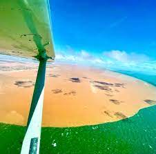 Discover australia's west coast and immerse yourself in its pristine beauty. Chris Lewis On Twitter Where The Desert Meets The Sea The Gascoyne River Meeting The Shark Bay Marine Park In Western Australia Photo Taken By Shark Bay Aviation Https T Co Xxnjsj2nhv