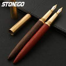 We buy, sell and repair most brands of pen but specialise in vintage parker, waterman, mabie todd, conway stewart, sheaffer, wahl eversharp, esterbrook and onoto fountain pens. Vintage Fountain Pen Handcrafted Wood Fountain Pens With Ink Refill Converter Signature Drawing Writing Journal Calligraphy Antique Executive Business Gift Pens Medium 0 7mm Nibs Camwood Ebony Kerunrum Rosewood Wenge Optional Wish