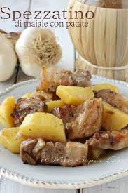 Spezzatino Di Maiale Tenero Con Patate Cremose Ricette Spezzatino Ricette Carne Di Maiale