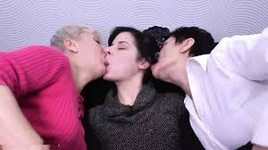 TWO GRANNIES and YOUNG GIRL