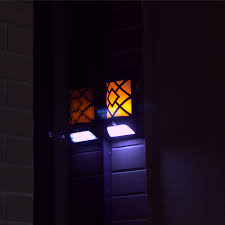 2020 New Ip65 Waterproof Landscape Decoration Flicker Flame Solar Lights Led Pir Sensor Solar Wall Garden Light Vie In 2020 Solar Lights Wall Mounted Light Led Lights