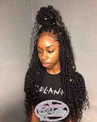Goddess Loc Specialist On Instagram Please View Website Located In Bio For Pricing Availabil Faux Locs Hairstyles Braids For Black Hair Natural Hair Styles