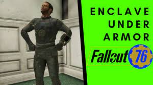Fallout 76 urban and forest scout armor mods. Fallout 76 Enclave Under Armor How To Mod Youtube